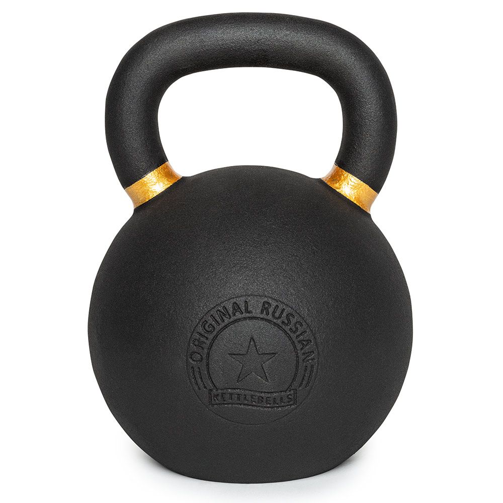 Kettlebell 48 kg støpejern grep 38 mm forfra