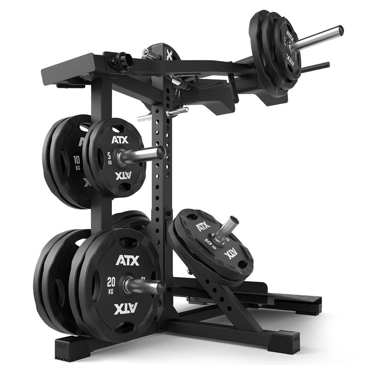 Detalj av sete på Knebøy- og leggmaskin / Viking Press 3-i-1 400 kg