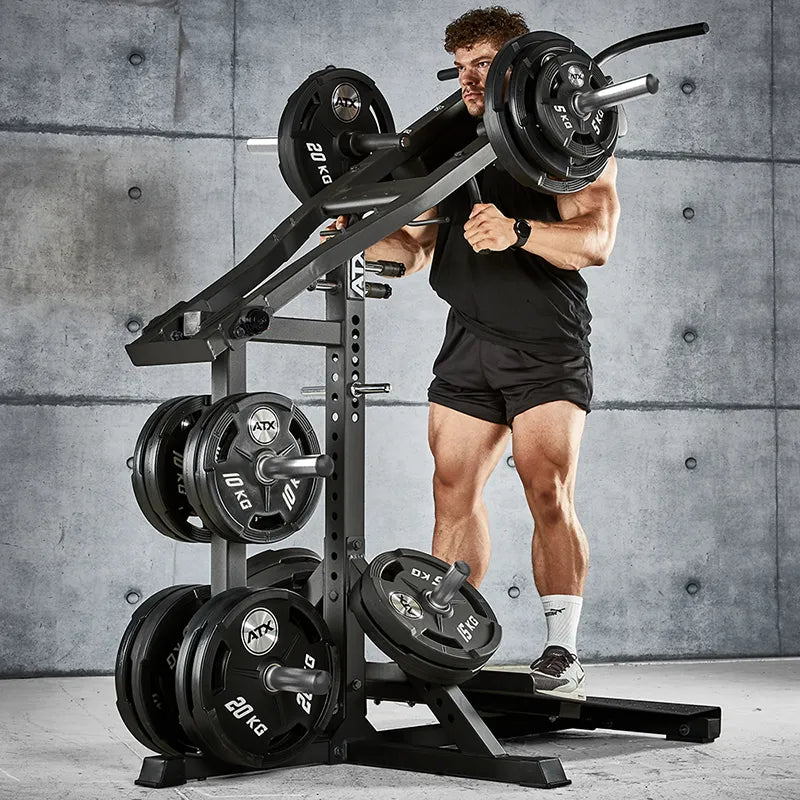 Oversikt over Knebøy- og leggmaskin / Viking Press 3-i-1 400 kg i treningsmiljø