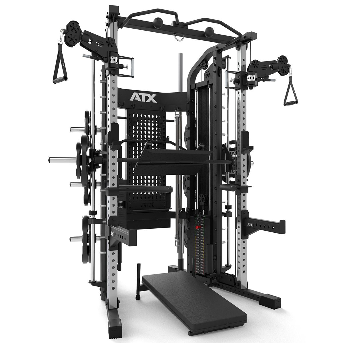 Komplett multistasjon MONSTER 2.0 540 kg bakside