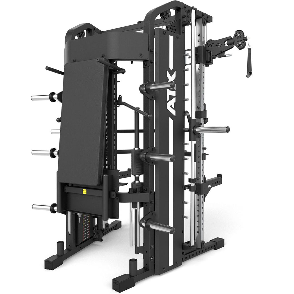 Komplett multistasjon MONSTER 2.0 540 kg beinpresse detalj