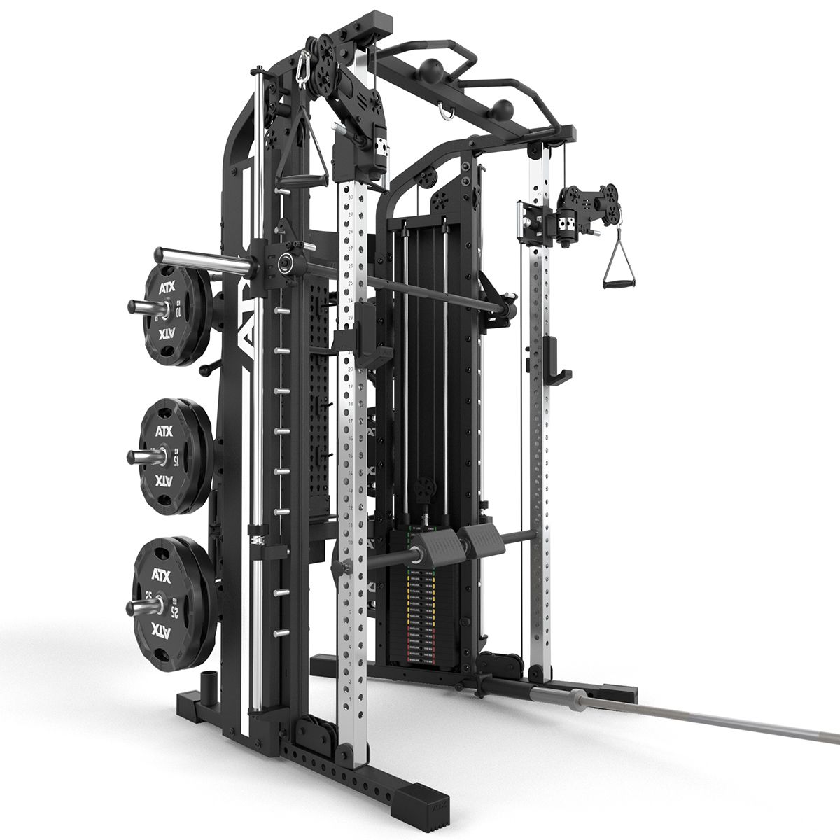 Komplett multistasjon MONSTER 2.0 540 kg klimstang detalj