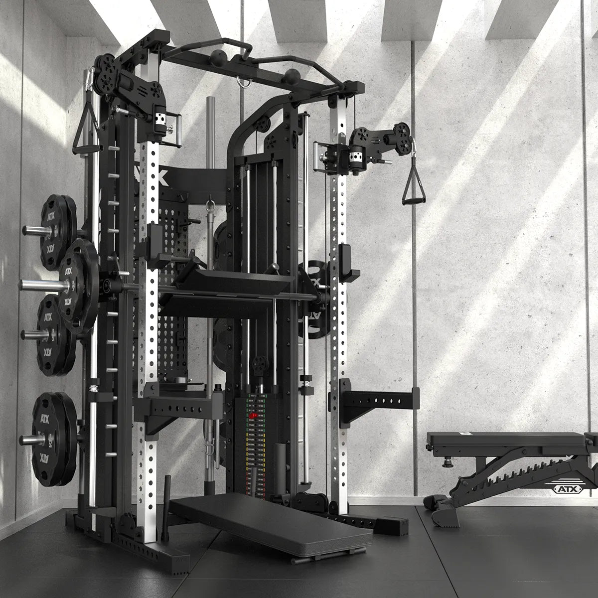 Komplett multistasjon MONSTER 2.0 540 kg oversiktsbilde