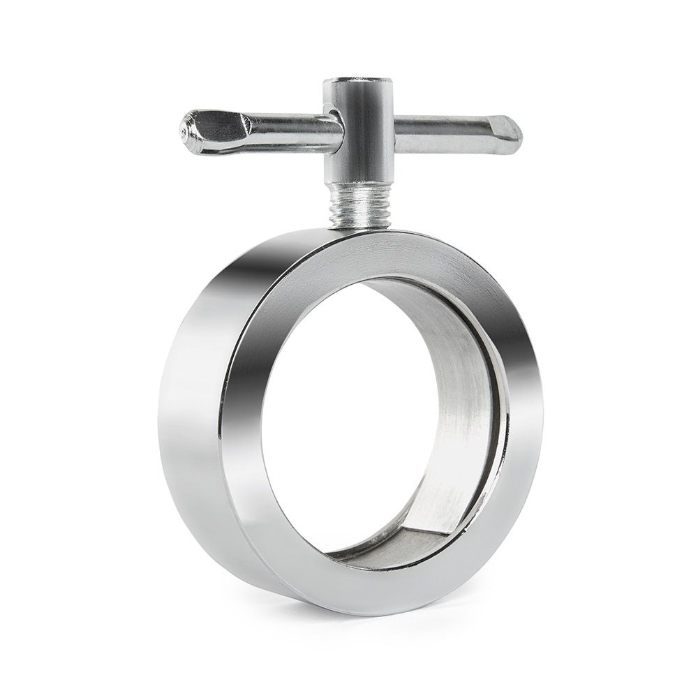 Kompresjonsring 50 mm forkrommet stål, par nærbilde