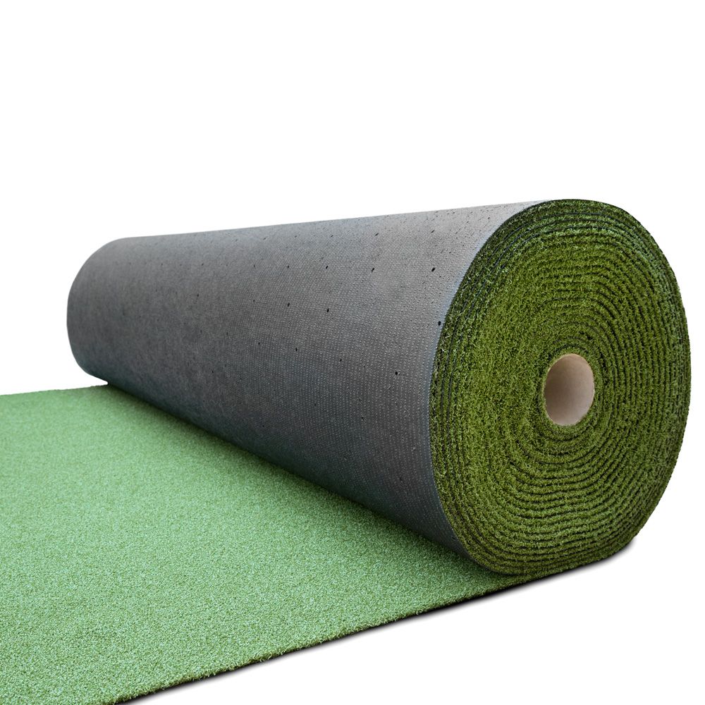 Kunstgress Multiplay grønn 25 x 2 m, 10 mm tykkelse forfra