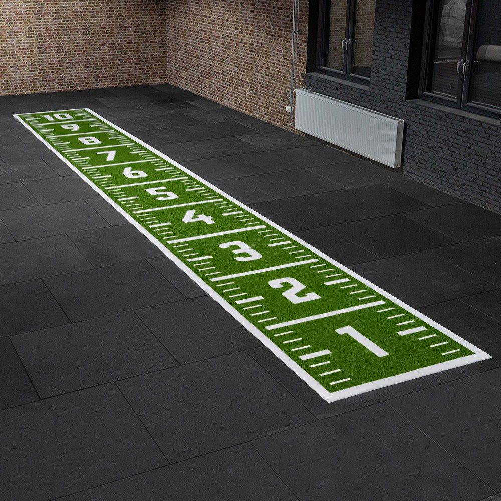Kunstgress Speed Track grønn 10 m x 130 cm 13 mm bakside