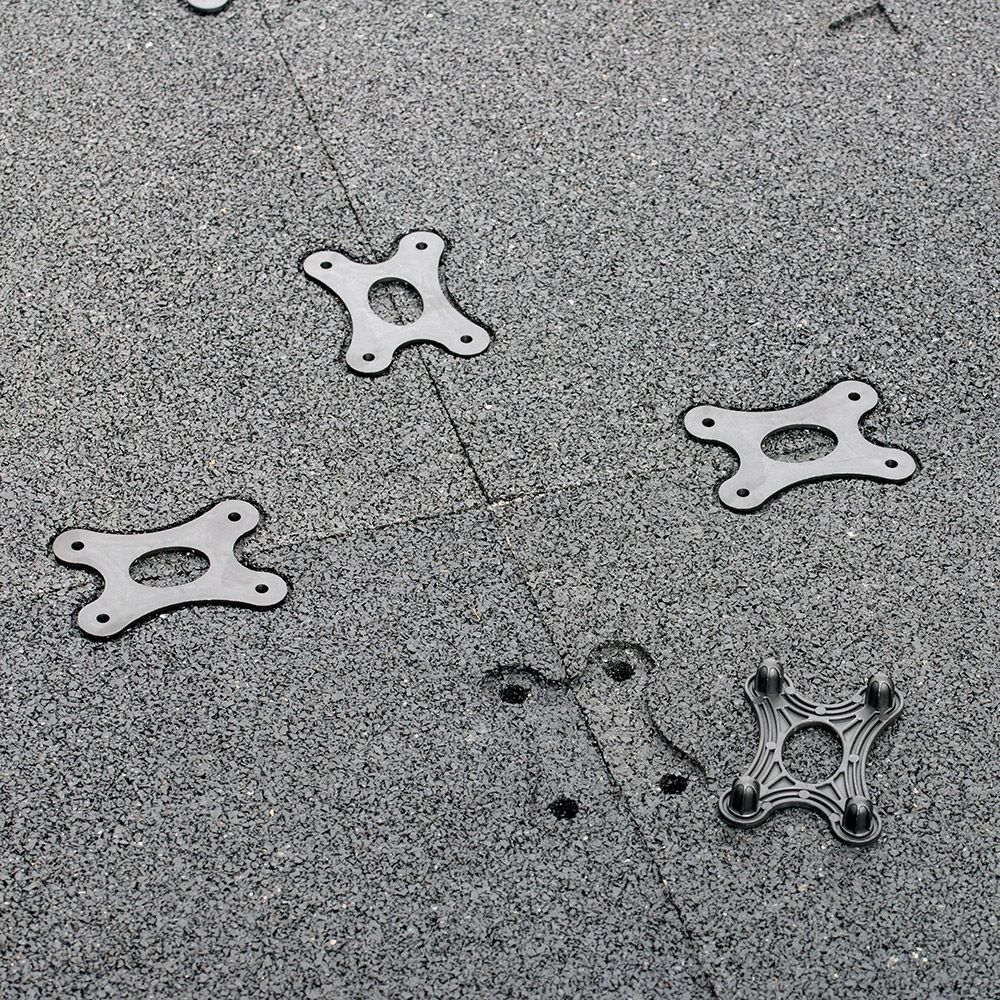 Kunstgressflis Multiplay 50x50 cm 20 mm grønn - Gymfloor