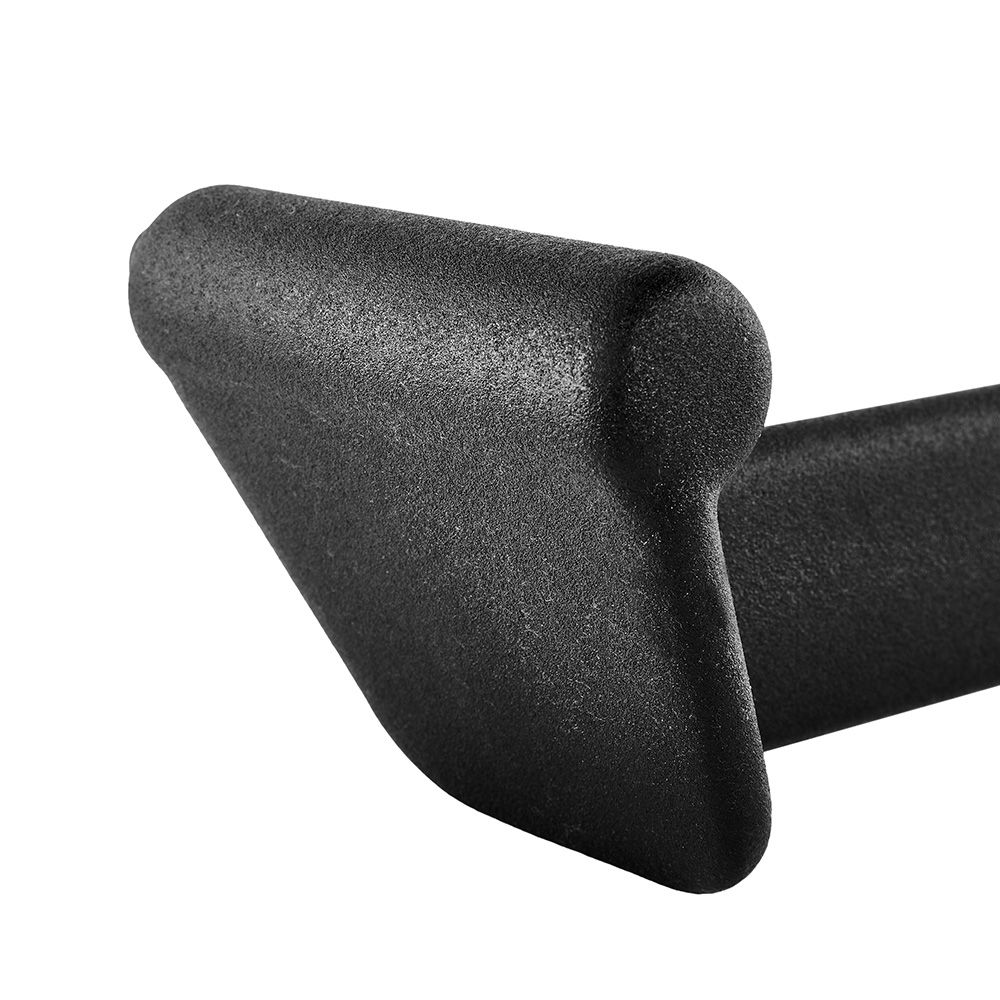 Lat Foam Grip 75 cm neopren massivstål nærbilde av grep