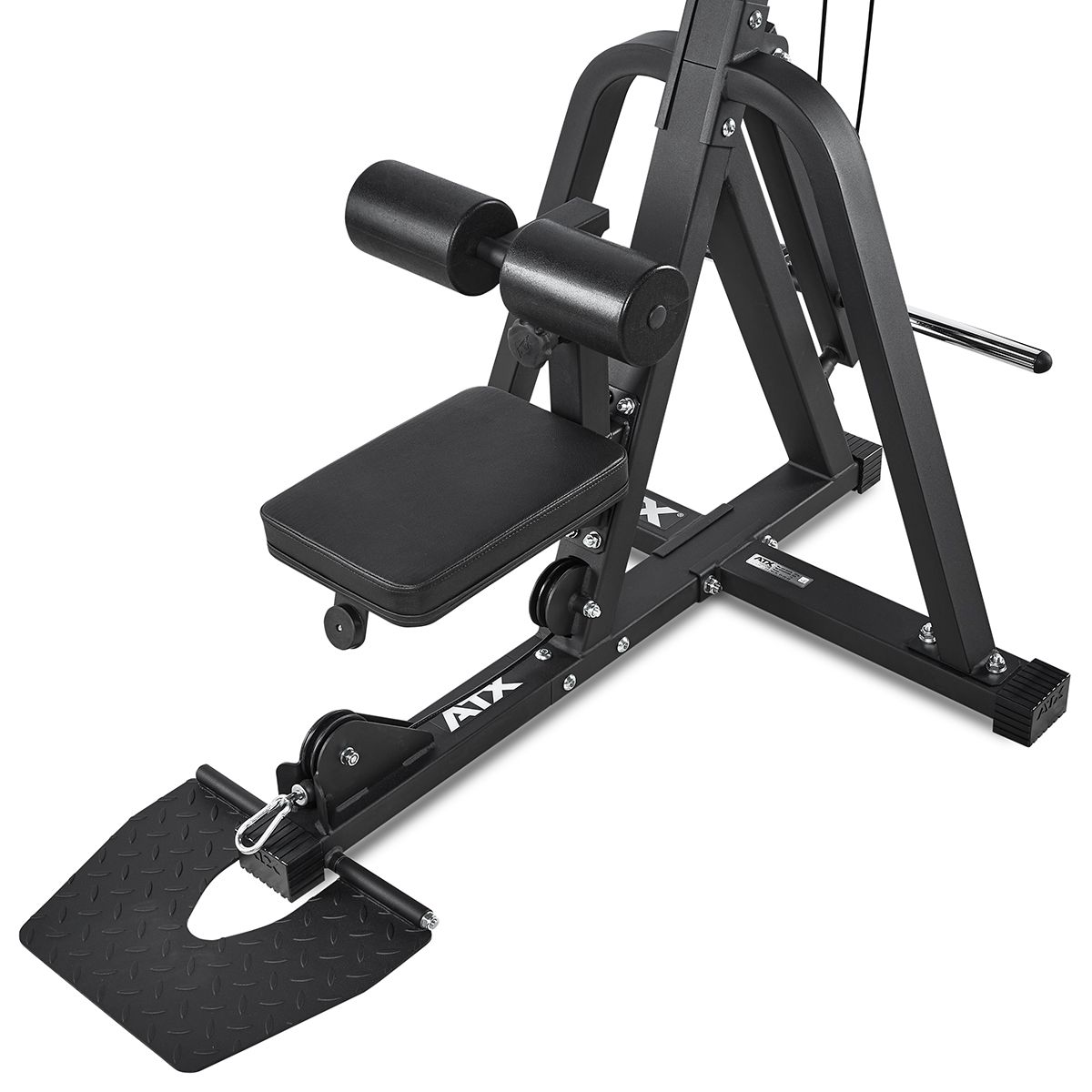Lat Pulldown-apparat Z-form 160 kg kapasitet justeringsmekanisme