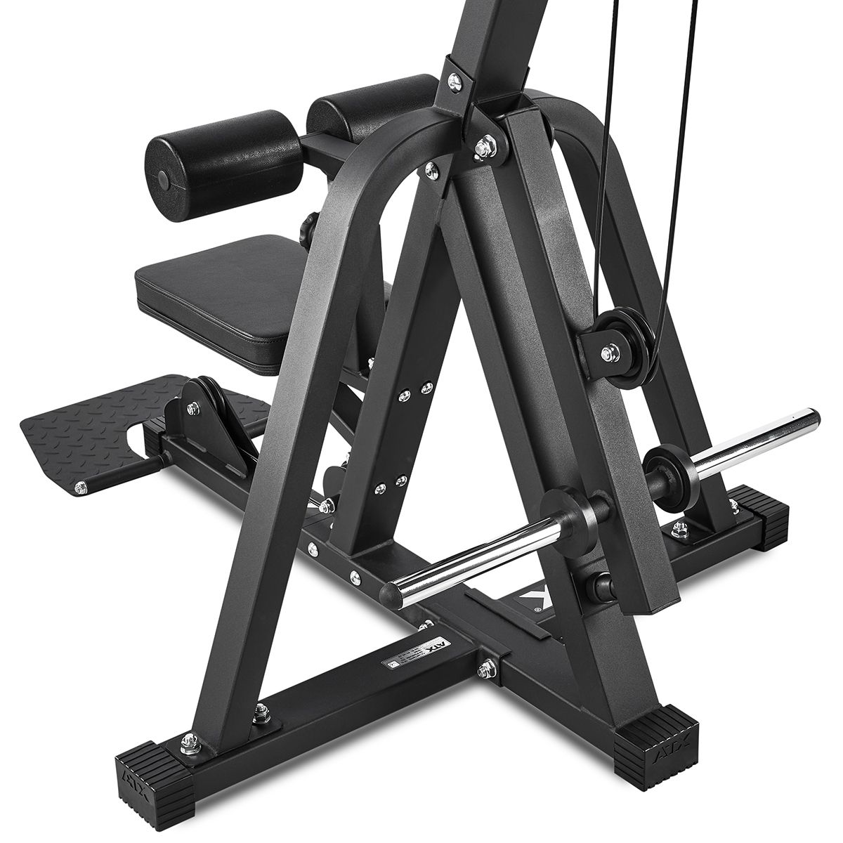 Lat Pulldown-apparat Z-form 160 kg kapasitet seteposisjon