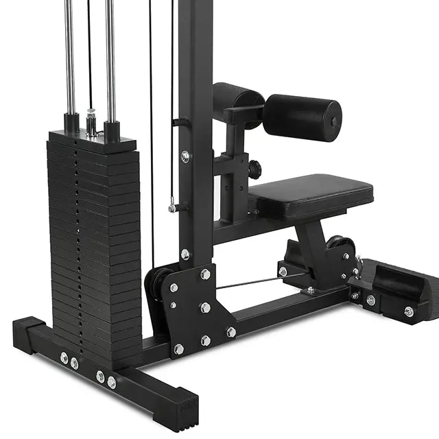 Lat Pulldown-maskin LSW-750 med 117,5 kg vektstabel kabelsystem