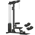 Lat Pulldown-maskin LSW-750 med 117,5 kg vektstabel forside