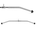 Lat pulldown-stang 100 cm med bumperender i helstål forfra