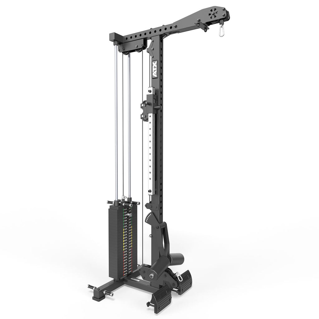 Lat pulldown-tilbehør LTO-780 med 125 kg vektblokk forfra