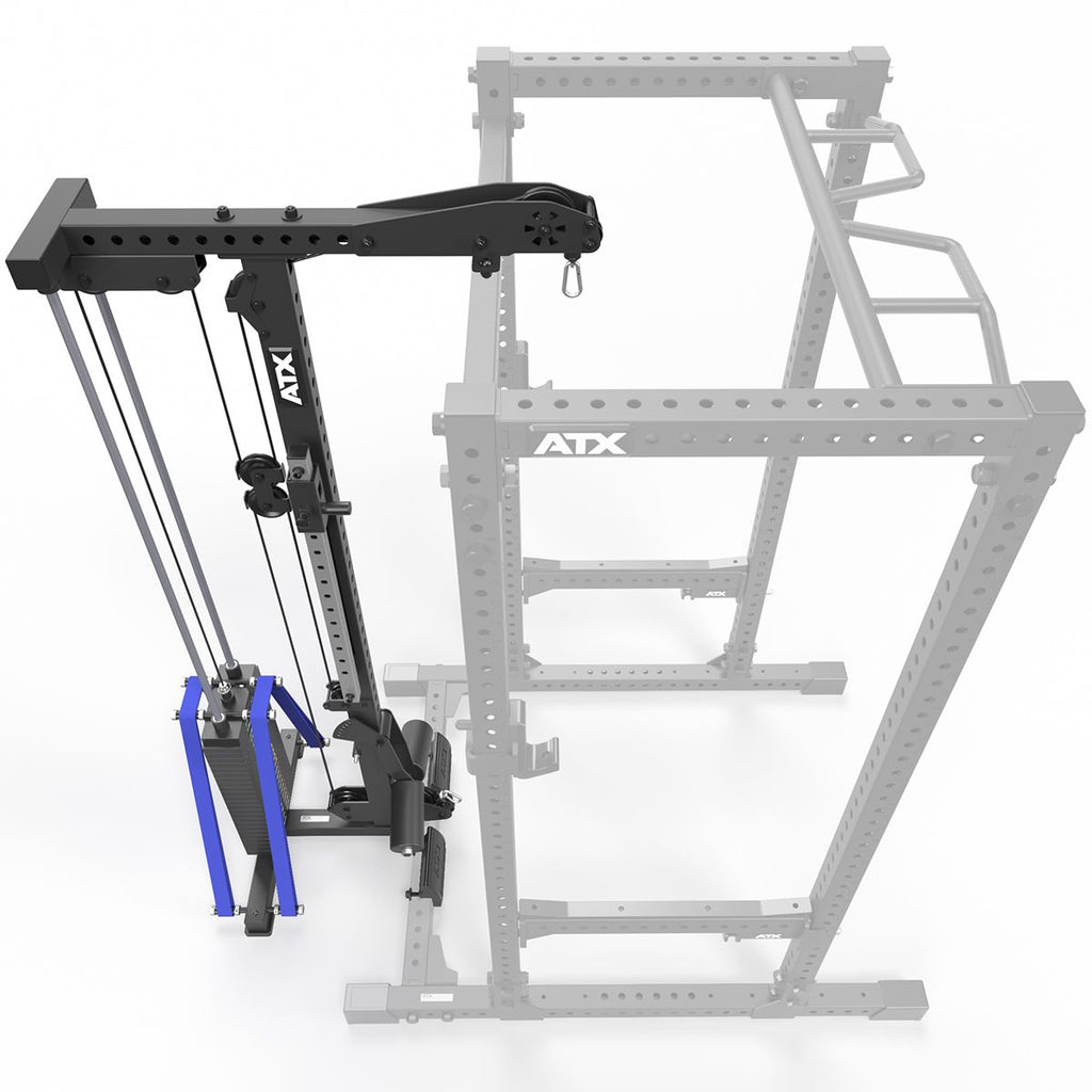 Detalj av urethan polster på Lat pulldown-tilbehør LTO-780