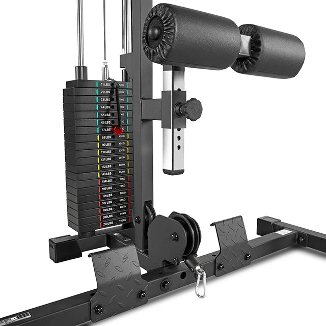 Lat Pulldown-tillegg LTO-510 med 100 kg vektstabel - ATX