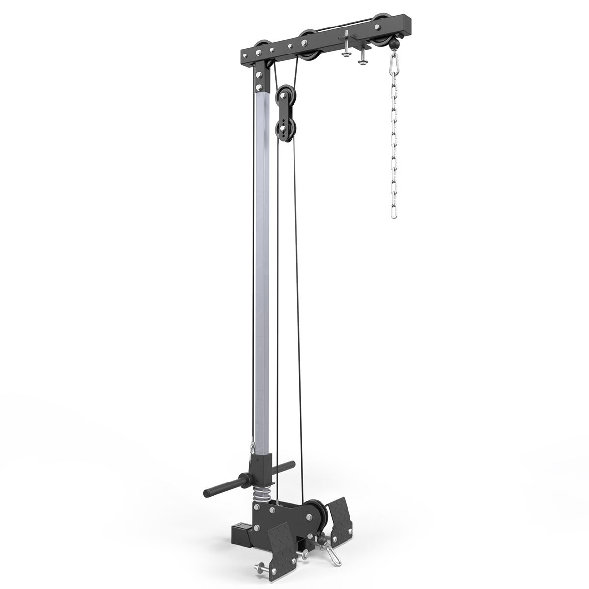 Lat pulldown-tillegg LTO-510 vektskiver 140 kg B-vare front