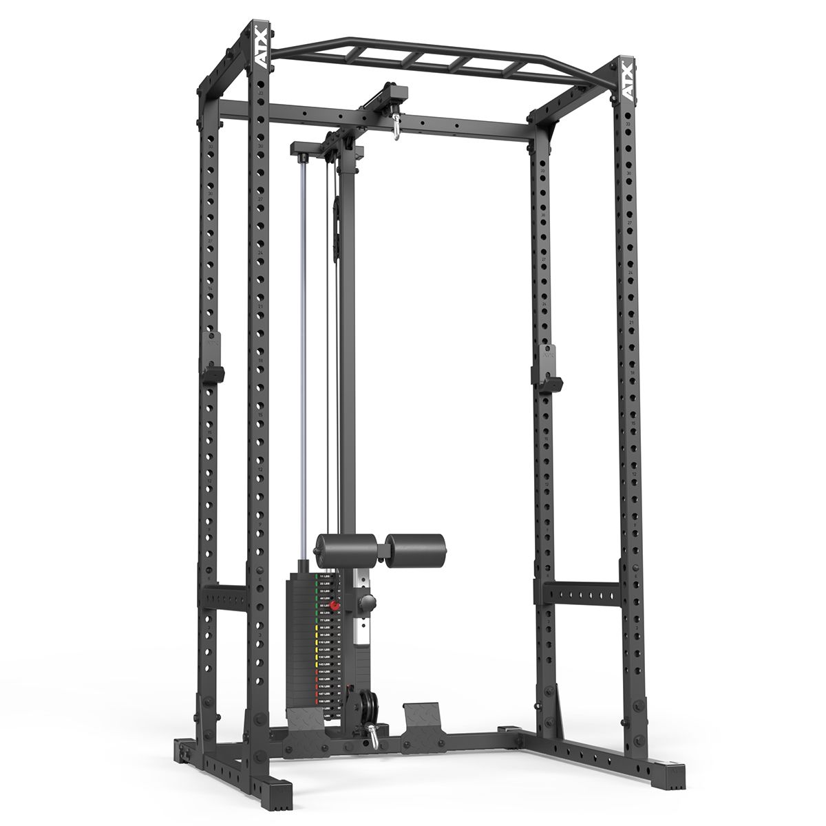 Detalj av knepolster på Lat pulldown-tillegg LTO-520
