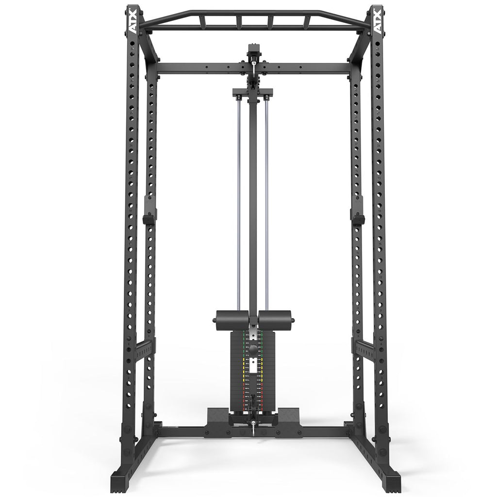 Montert Lat pulldown-tillegg LTO-520 med vektstabel
