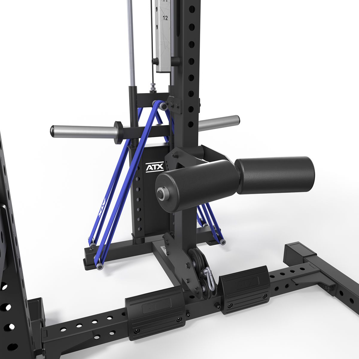 Montert Lat pulldown-tillegg LTO-780 med vektskiver