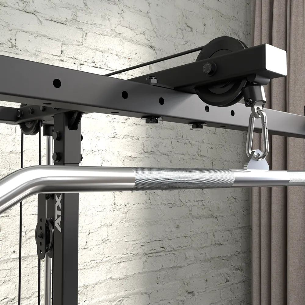 Lat pulldown-tillegg LTO-II 510 1970 mm høy detalj av ramme