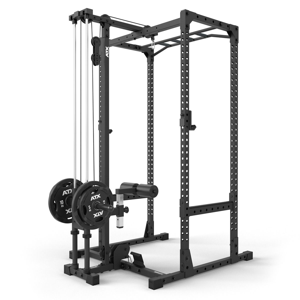 Lat pulldown-tillegg LTO-II 510 1970 mm høy montert med vektskiver