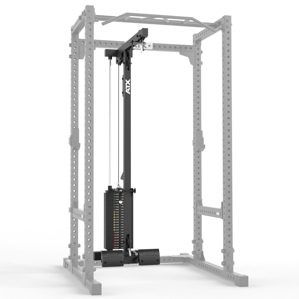 Lat Pulldown-tilvalg 660 214 cm med vektblokk B-vare bakside
