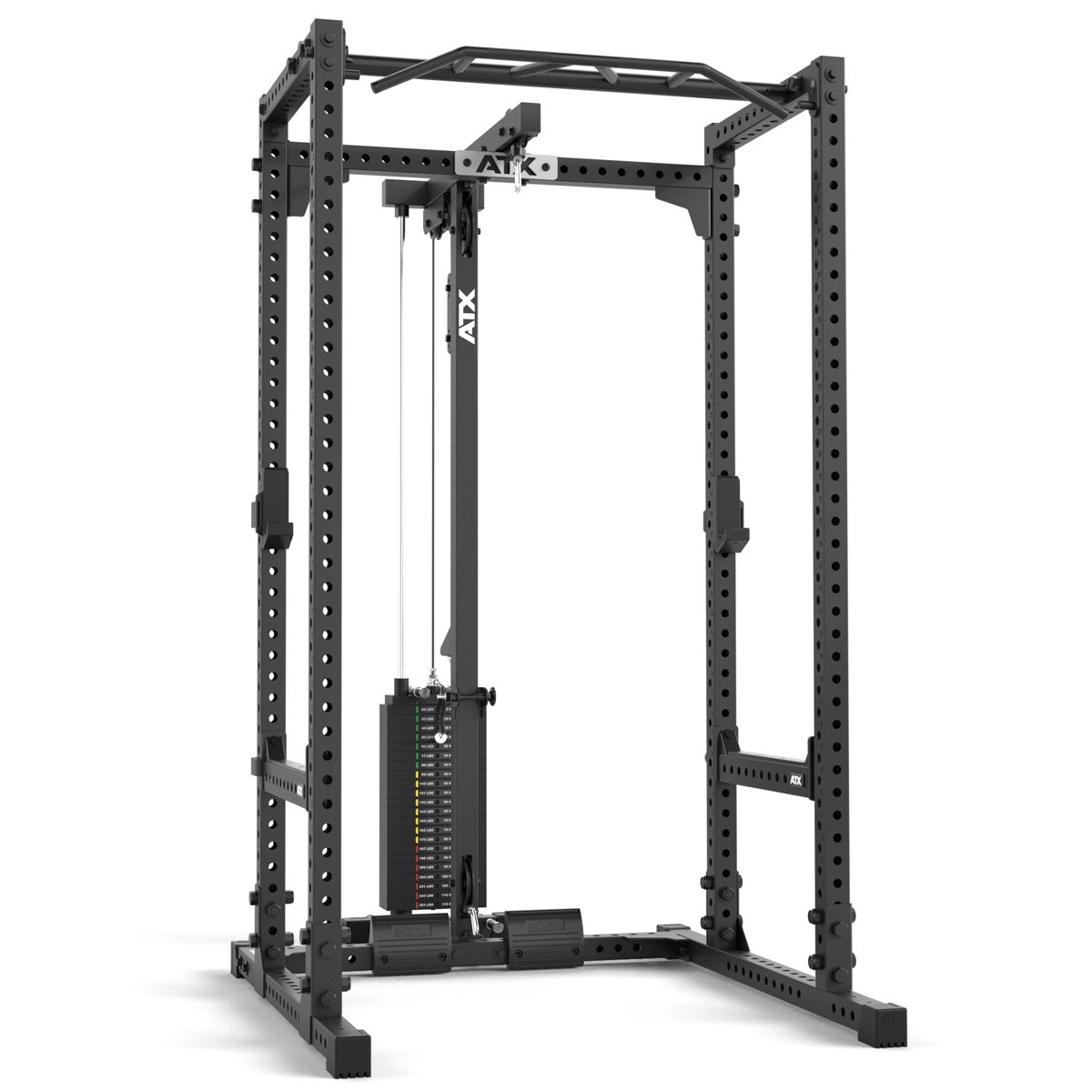 Lat Pulldown-tilvalg 660 214 cm med vektblokk B-vare detalj