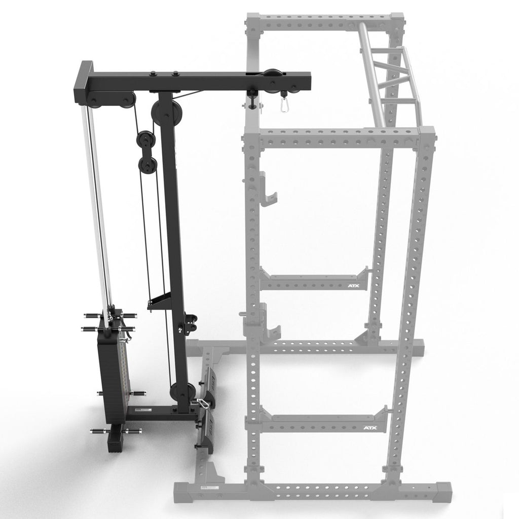 Lat Pulldown-tilvalg 660 214 cm med vektblokk B-vare montert