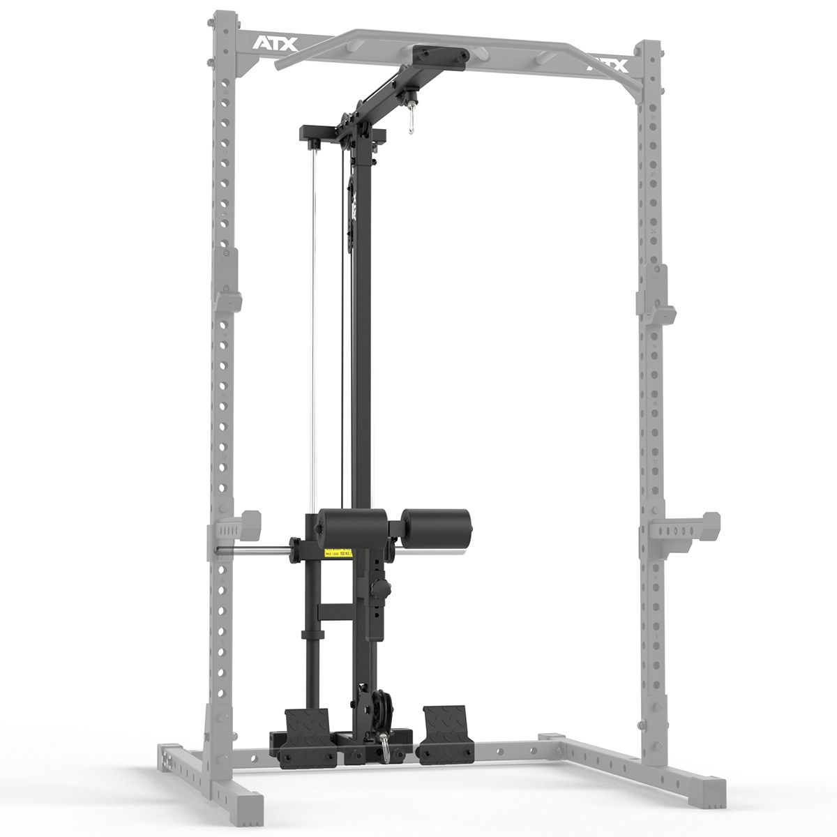 Lat Pulldown-tilvalg Plate Load for Half Rack HRX-510 bakside