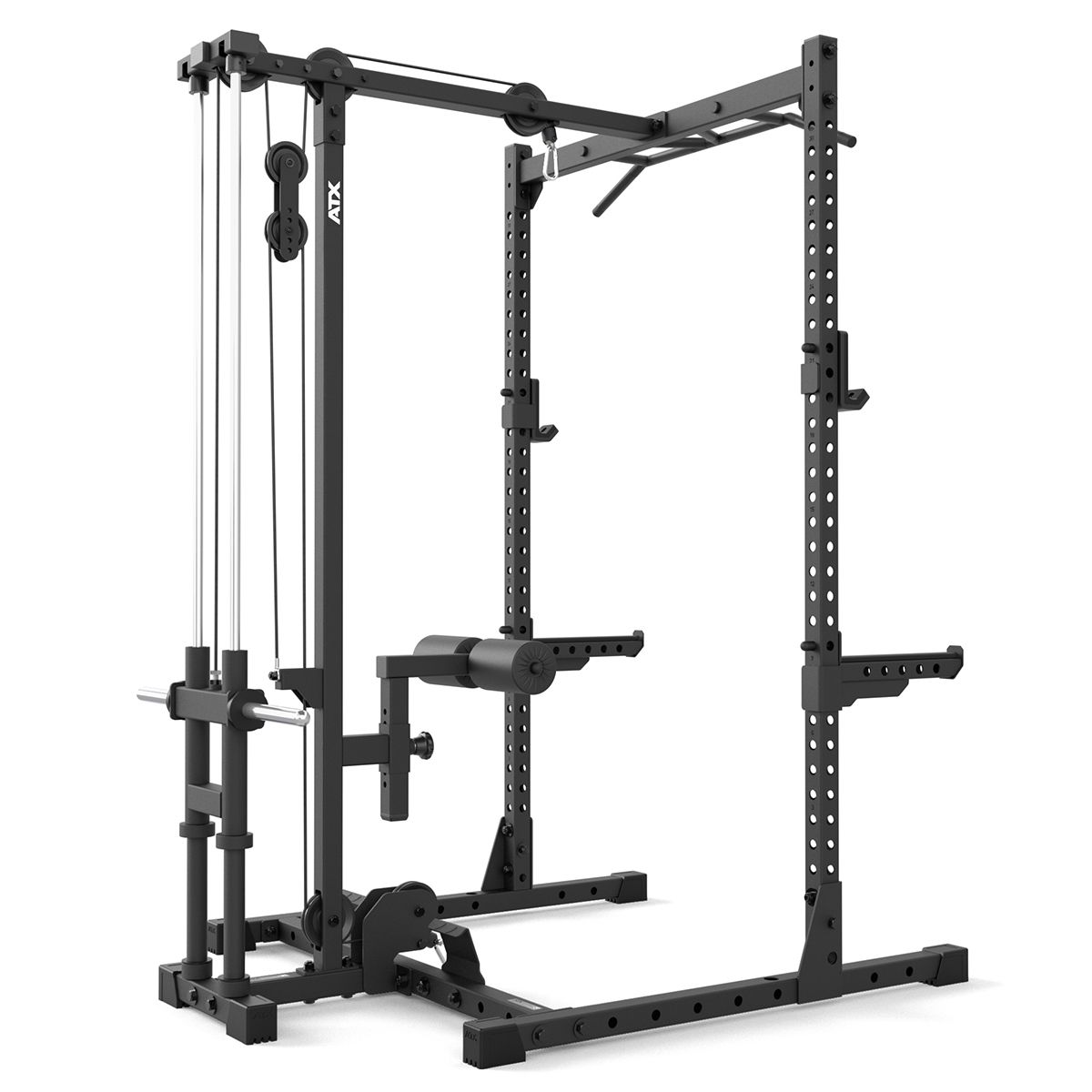 Lat Pulldown-tilvalg Plate Load for Half Rack HRX-510 nærbilde av knepolstre