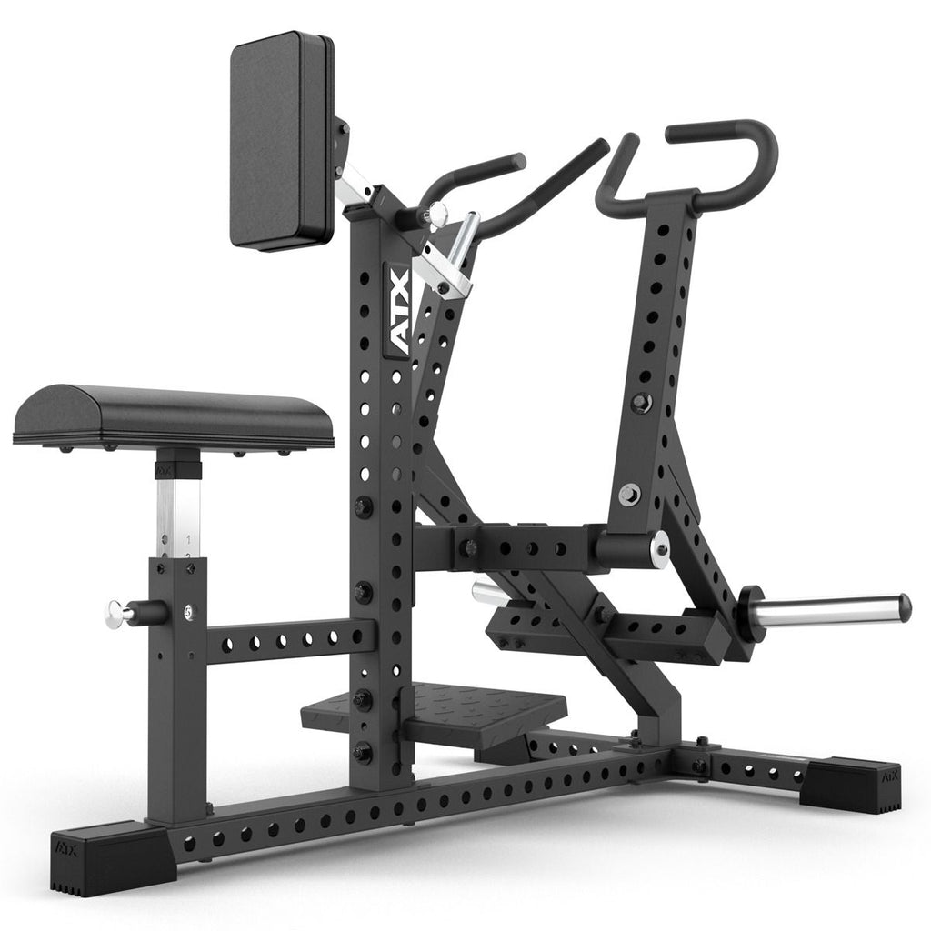 Montert Lateral Row Machine platebelastet romaskin 250 kg kapasitet - ATX