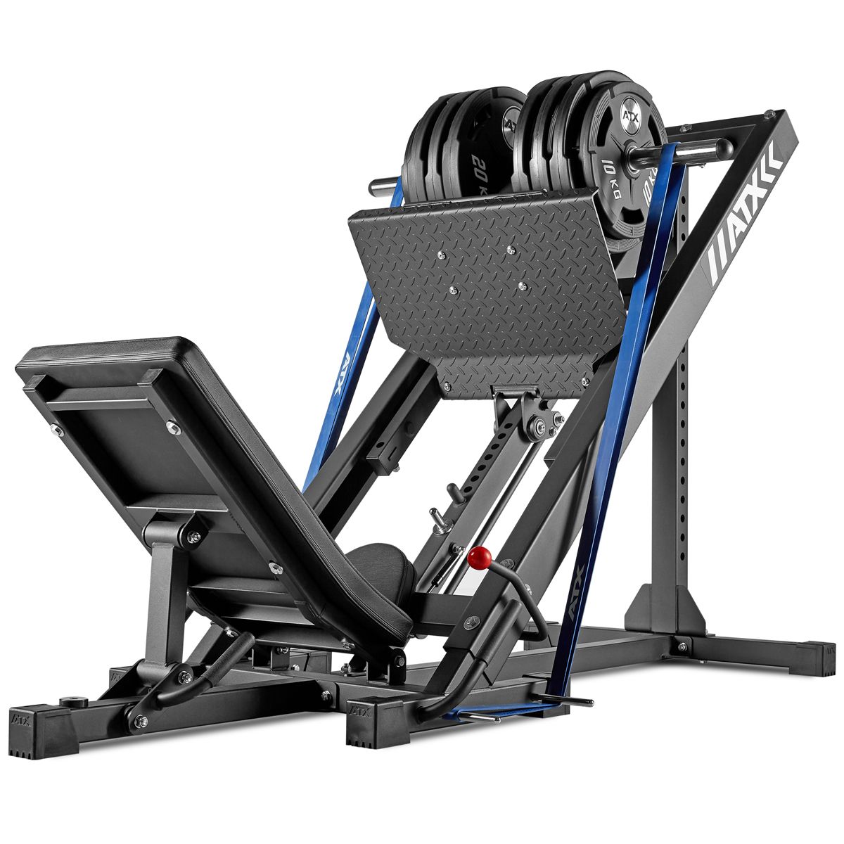 Detalj av Leg Press classic 45° 500 kg kapasitet EN 20957 - ATX