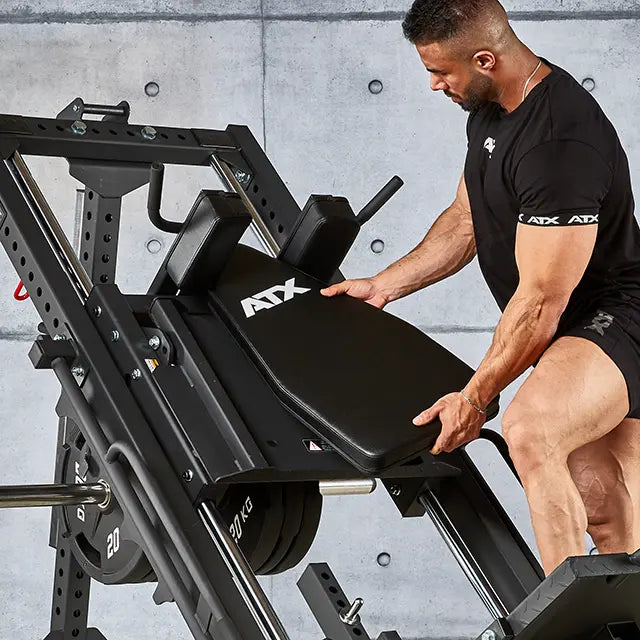 Leg Press / Hack Squat combo 4-i-1 - ATX