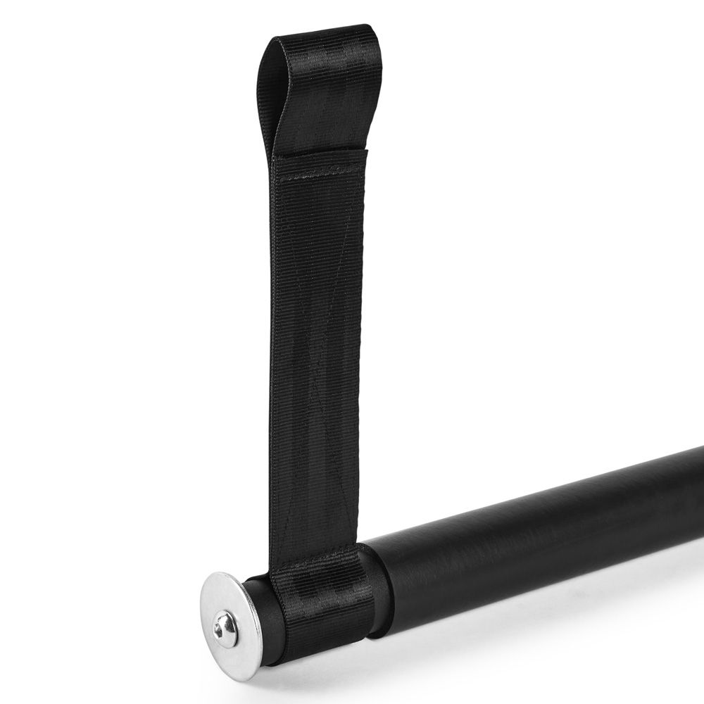 Nærbilde av grep på Lever-Arm Straight-Bar stålrør med beskyttelse 45 mm