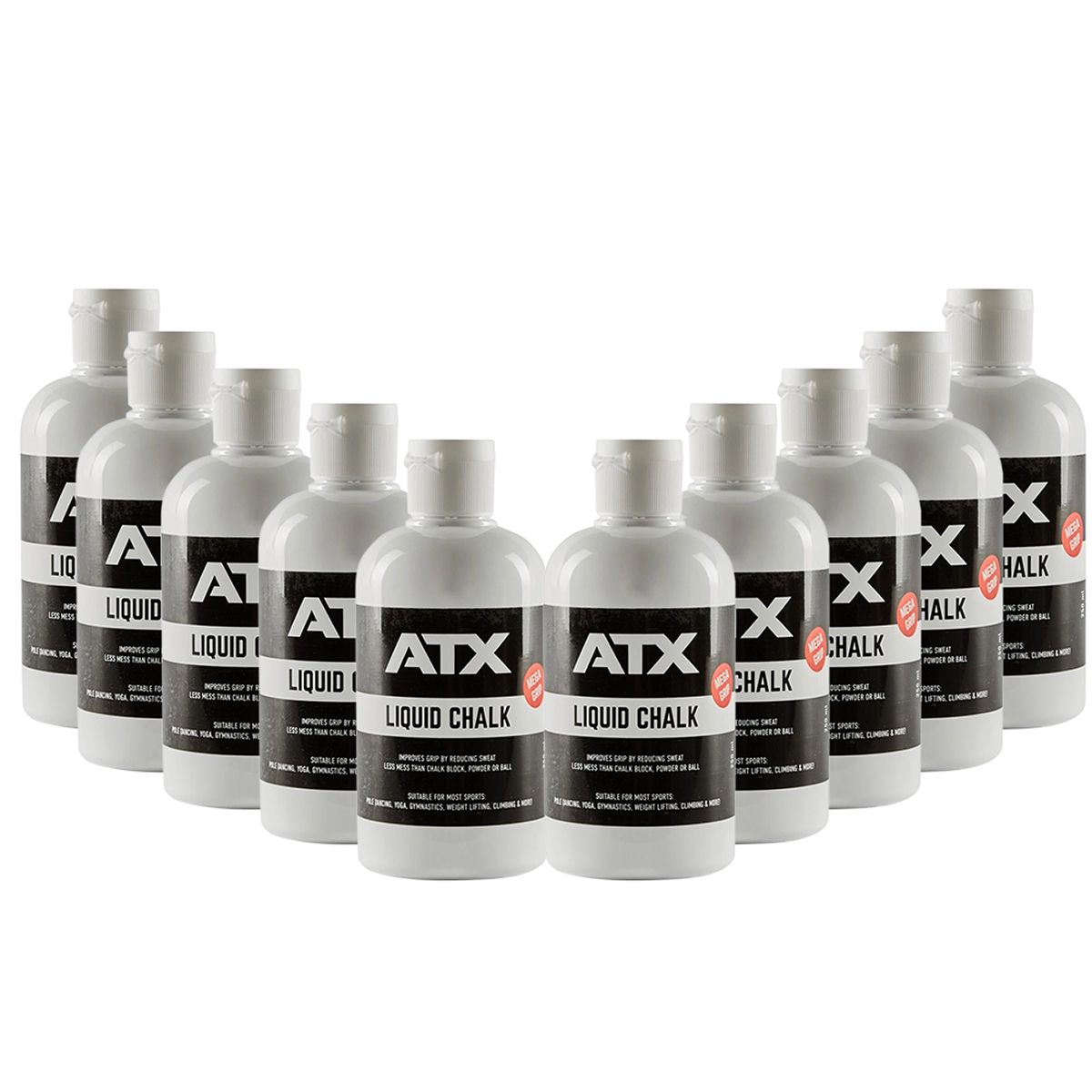 Liquid Chalk 250 ml 10-er sett flytende kritt forfra