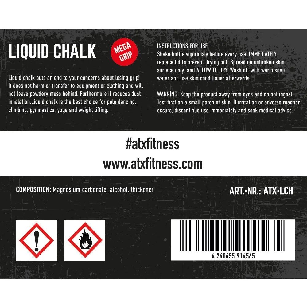 Liquid Chalk 250 ml 10-er sett flytende kritt nærbilde