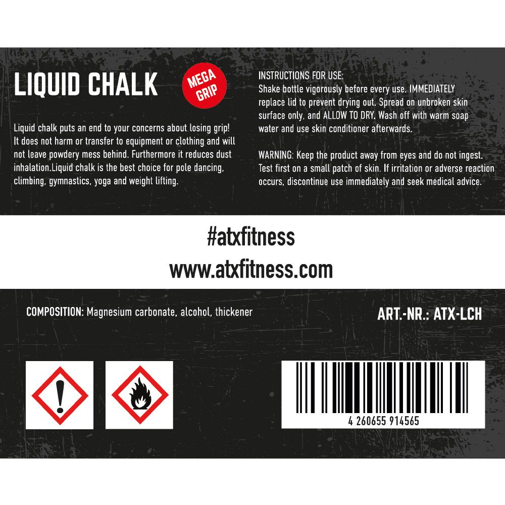 Liquid Chalk flytende kritt 250 ml - ATX nærbilde
