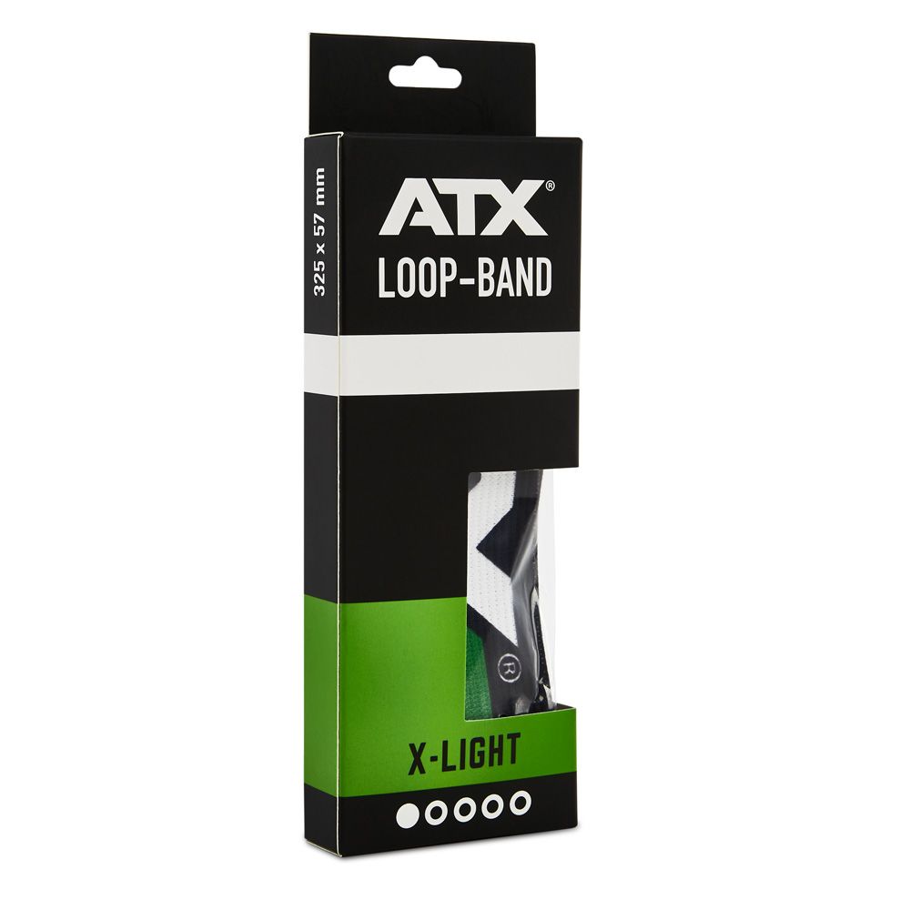 Detalj av Loop Band motstandsbånd 5 nivåer lateks/polyester 32 cm materiale