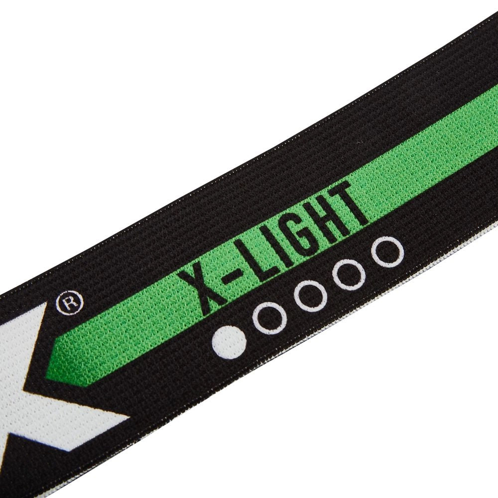 Loop Band motstandsbånd 5 nivåer lateks/polyester 32 cm sammenligning av farger