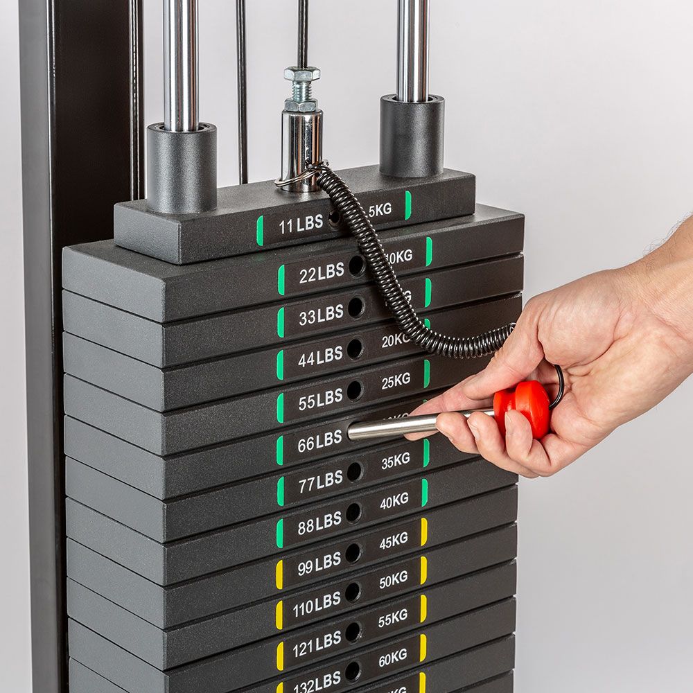 Nærbilde av magnetisk låsepinne 10 mm for vektmagasin