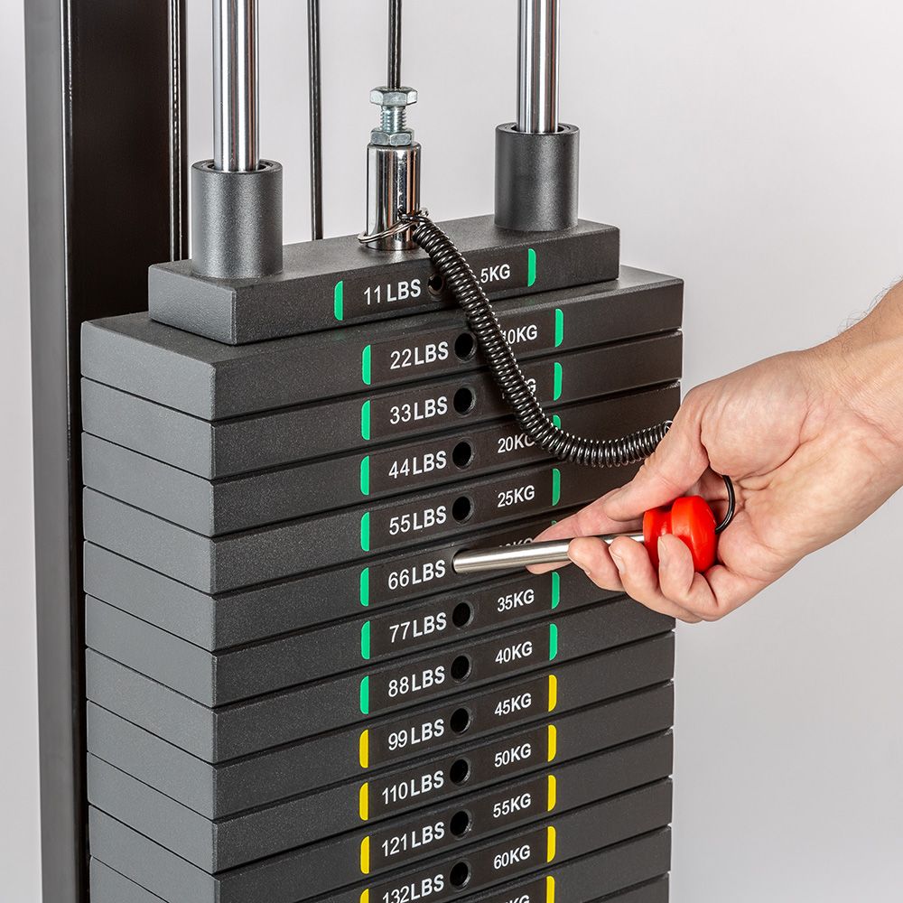 Magnetisk stikkbolt 8 mm for vektmagasin bakside