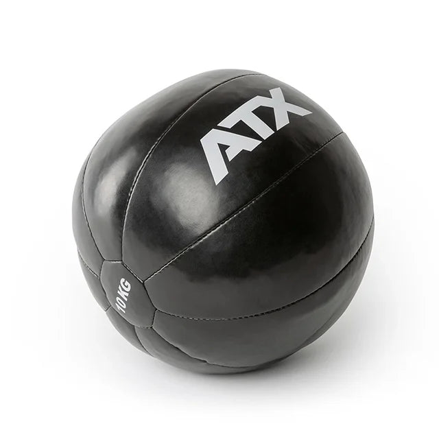 Detalj av overflaten på Medicine Ball Classic kunstlær 10 kg 32 cm diameter
