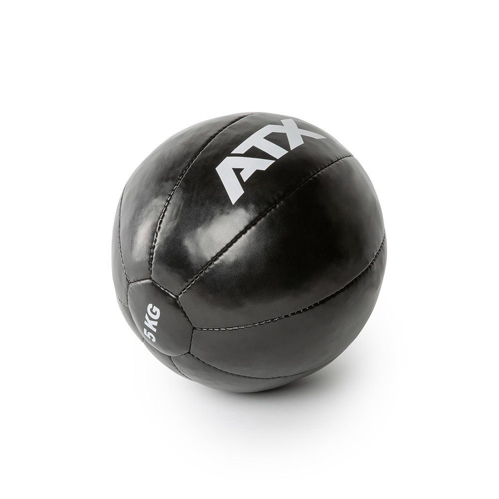 Medicine Ball Classic kunstlær 5 kg Ø25 cm forfra