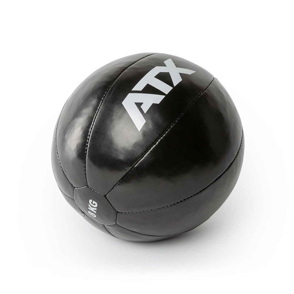 Medicine Ball Classic kunstlær 8 kg Ø30 cm forfra