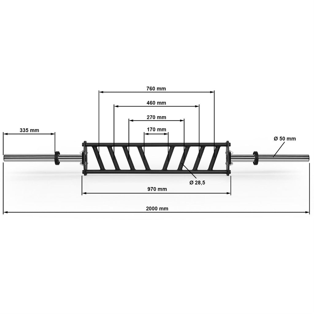 ATX® Angular Multi Grip Bar - 50 mm