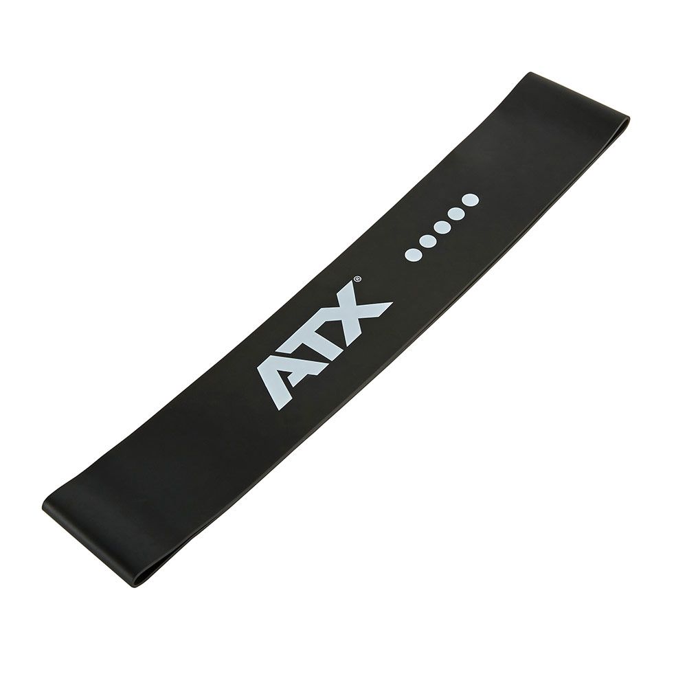 Mini loop band komplettsett 5 styrker med veske naturlateks fargeutvalg