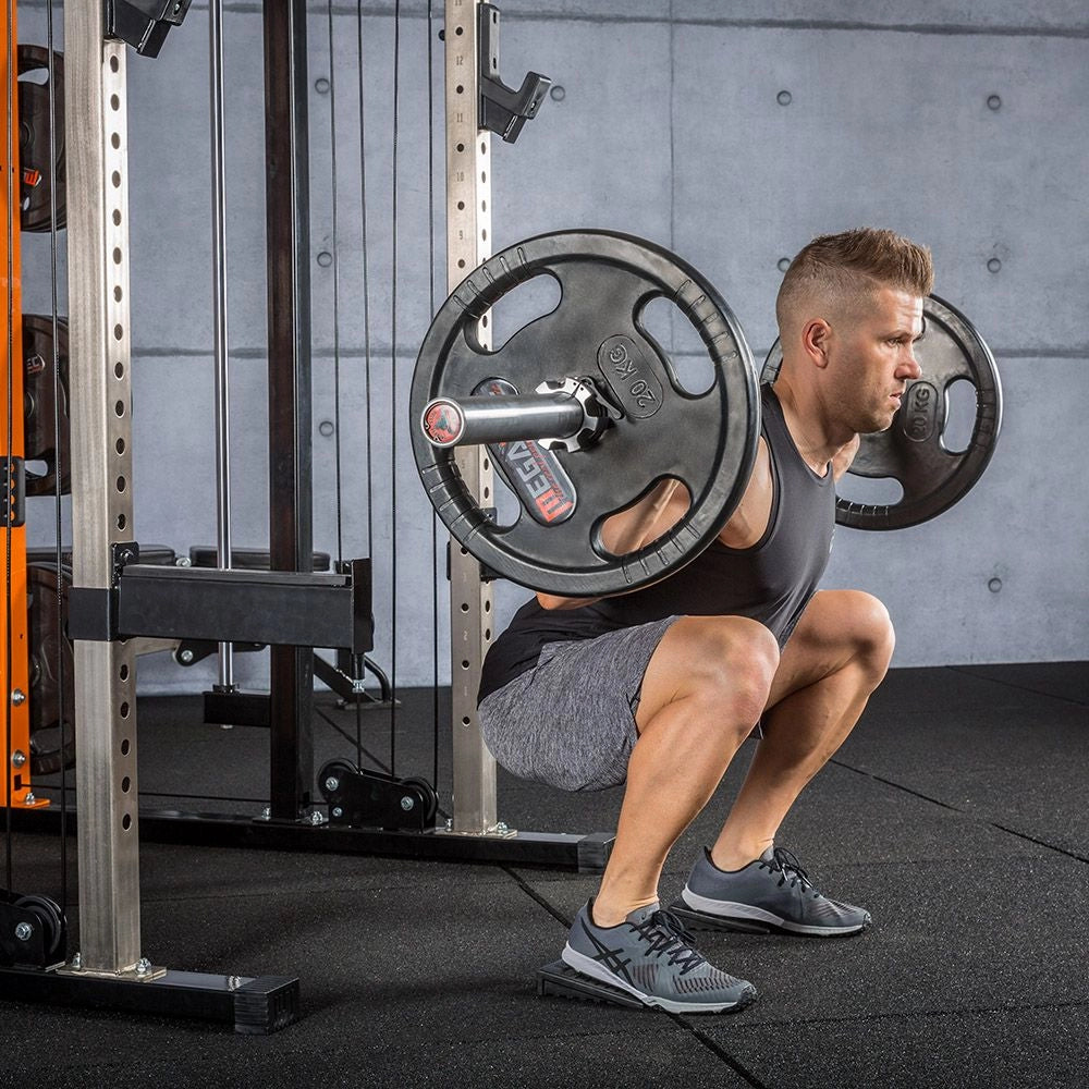 Nærbilde av Mini Squat Blocks i helgummi par 160 x 100 mm