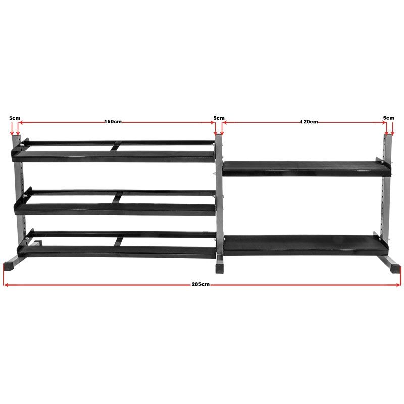 Modulært rack-system SEMI-PRO 400 Build your Rack montert