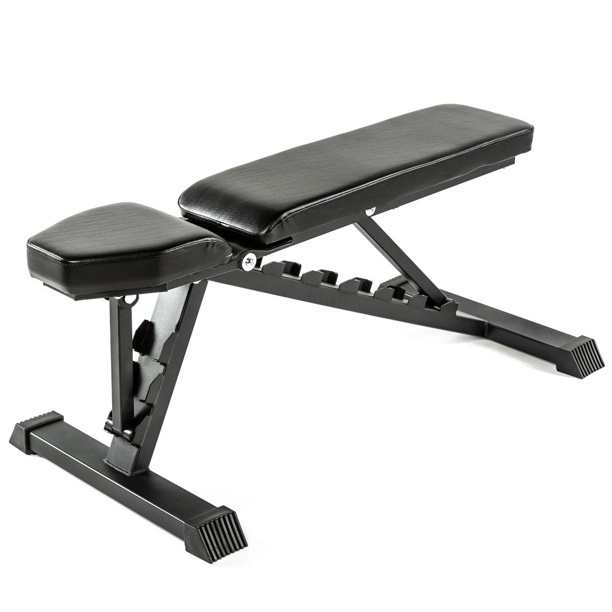 Montert Justerbar treningsbenk FID-102 i treningsrom